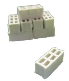 UM167_10 - 10 bloques en miniatura tamaño 1;5 x 0;6 x 0;6 cm