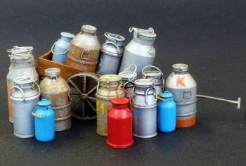 PLS508 - latas de leche pintar