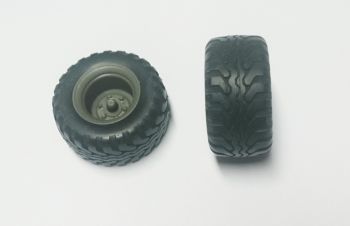 ART04286 - 2 Volquete ruedas 28x14mm