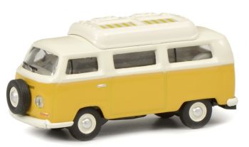SCH26444 - VOLKSWAGEN T2 camper amarillo y blanco