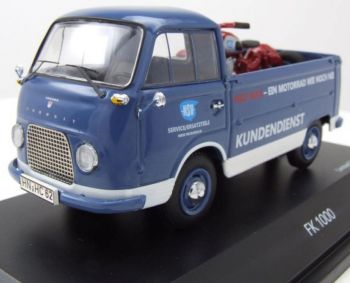 SCH2877 - FORD FK1000 NSU Service carrier con una motocicleta NSU Max limitada a 1000 unidades