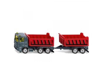 SIK1685 - SCANIA 6x4 volquete con remolque