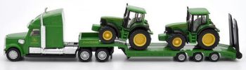 SIK1837 - Camión 6x4 con remolque de carga baja con JOHN DEERE 6920 y 6820 Ech:1/87