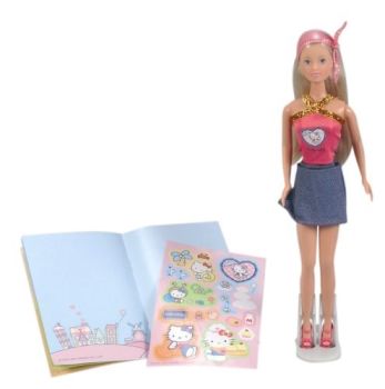 SIM51846 - Steffi Love HELLO KITTY con Libreta y Pegatinas