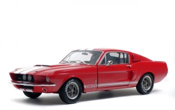 SOL1802902 - SHELBY MUSTANG GT 500 1967 - Rojo y blanco