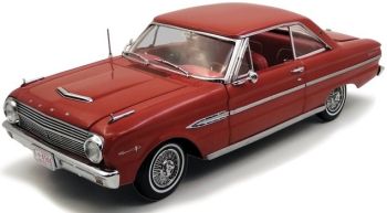 SUN4544 - FORD Falcon techo rígido 1963 rojo