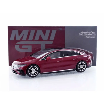 MGT00970-L - MERCEDES BENZ EQS 580 4MATIC rojo metalizado, 2024