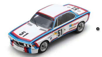 SPA18S857 - BMW 3.0 CSL #51 11º 24H Le Mans 1973 T.HEZEMANS / D.QUESTER