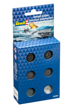 REV32204 - Set de pintura para Submarino alemán tipo XI C/40