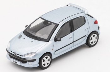 SHALL-029-126 - PEUGEOT 206 Azul hielo
