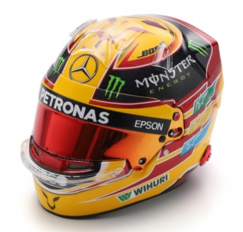 SPA5HF171 - Casco - Lewis Hamilton - GP de México - Campeón del Mundo F1 2017