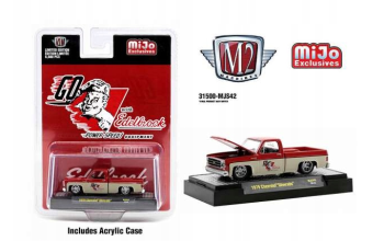 M2M-31500MJS43 - CHEVROLET Silverado Edelbrock 1979 rojo y crema