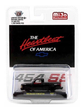 M2M-31500MJS53 - CHEVROLET C1500 SS454 Pick-up 1992 - El latido de América negro