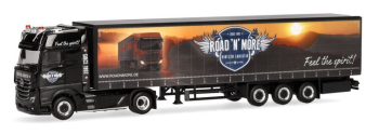 HER958851 - MERCEDES BENZ Actros 4x2 con remolque de 3 ejes HINTZEN LOGISTIK