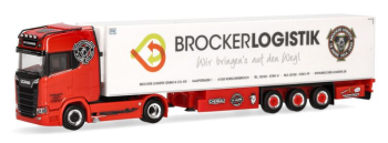 HER959025 - SCANIA CS 20 4x2 con remolque de 3 ejes BROCKER
