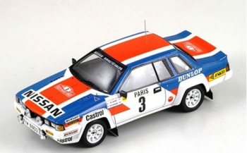 BIZ333 - NISSAN 240 RS #3 10.º Rally de Montecarlo 1984 T. SALONEN-S. HARJANNE