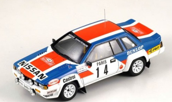 BIZ334 - NISSAN 240 RS #14 Rally de Montecarlo 1984 T. KABY-K. GORMLEY