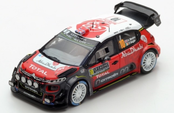 SPAS5960 - CITROEN C3 WRC Citroen Total Abu Dhabi #10 Rally de Montecarlo 2018 K.MEEKE-P.NAGLE