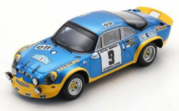 SPASF228 - ALPINE A110 Turbo #9 Ganador Critérium des Cévennes 1972 JL.THERIER-M.CALLEWAERT