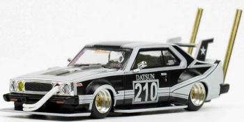 PR64-73 - NISSAN Skyline C210 bosozoku Negro mate