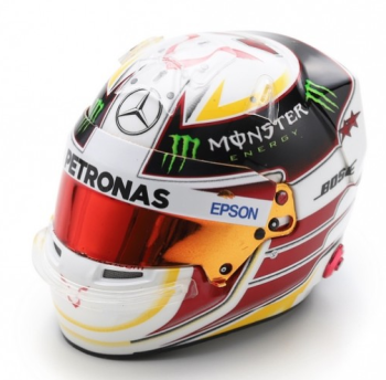 SPA5HF170 - Casco - Lewis HAMILTON - GP EE. UU. - Campeón del mundo de F1 2015