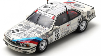 SPASB667 - BMW 635 Csi #10 24H Spa 1986 E.PIRRO-R.RAVAGLIA-G.BERGER