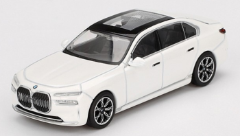 MGT00819-L - BMW I7 Xdrive 60 Mineral 2024 LHD blanco