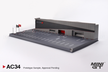 MGTAC34 - Diorama Nissan Motosport y Customizing Nismo centro de operaciones 2024