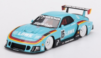 TSMV0022 - MAZDA RX-7 LB-SUPER SILHOUETTE Liberty Walk Europe 2024 azul
