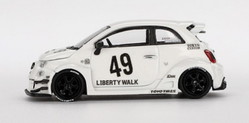 MGT00809-L - FIAT 595 Abarth LB-WORKS X ABS WORKS Gara 2024 LHD Blanco