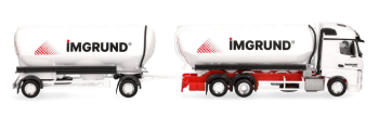 HER319157 - MERCEDES BENZ Actros S 6x2 cisterna y remolque cisterna 1+1 ejes IMGRUND