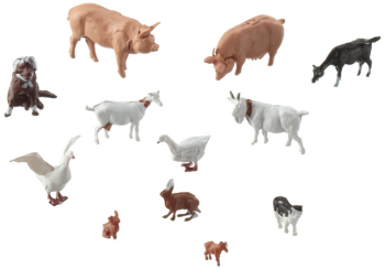 NOC15711 - Conjunto de 12 animales