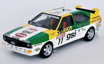 TRORRFR46 - AUDI Quattro #11 Rallye des 1000 Pistes Canjuers 1983 J.PANCIATICI / A.TABET - Limitado a 150works.