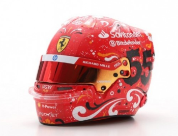 LOSLSHEL007 - Casco - Carlos Sainz - Ganador GP México 2024