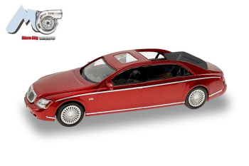 HER87MC000025 - MAYBACH 62S 2002 rojo