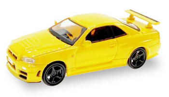 HER87MC000047 - NISSAN GTR 34 amarillo