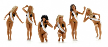 SPA43AC022 - Figuras de chicas de parrilla de los años 80