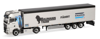 HER320085 - MAN TGX GX 4x2 con remolque de 3 ejes BAUMANN - KNAPEN