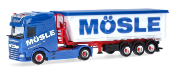 HER320153 - DAF XG 4x2 con volquete de 3 ejes MOSLE