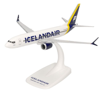 HER614641 - BOEING 737 Max 8 Icelandair Latrabjarg con banda amarilla
