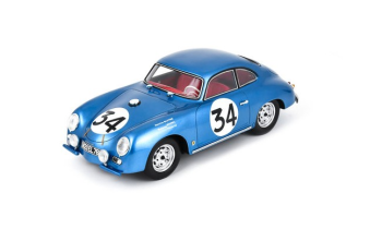 SPA18S675 - PORSCHE 356 A #34 13.º en las 24 Horas de Le Mans de 1956 R. BOUREL-M. STOLINE