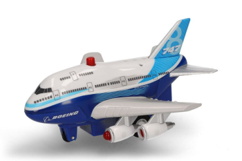 HER86PB-744-1A - BOEING 747-8 de tracción por fricción - juguete