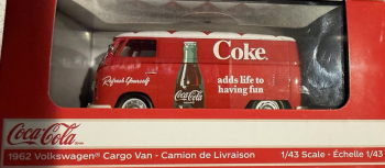 MCITY432202 - Furgoneta de carga VOLKSWAGEN T1 1962 Coca-Cola