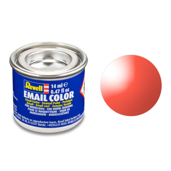 REV32731 - Pintura de esmalte rojo claro translúcido 14ml