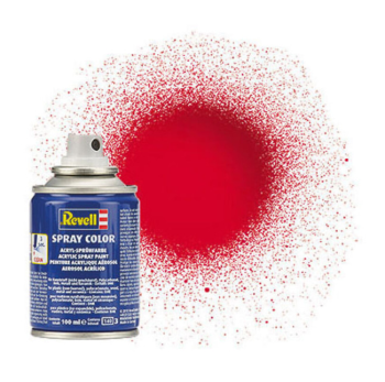 REV34134 - Pintura en aerosol acrílica roja italiana brillante de 100 ml