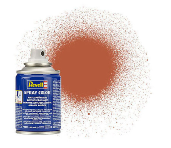 REV34185 - Pintura acrílica en spray marrón mate 100ml