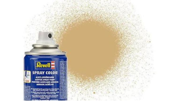 REV34194 - Pintura acrílica en spray dorada metalizada brillante 100ml
