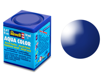 REV36151 - Pintura acrílica azul medio brillante bote 18 ml