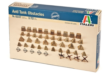 ITA6147 - Obstáculos antitanque para montar y pintar