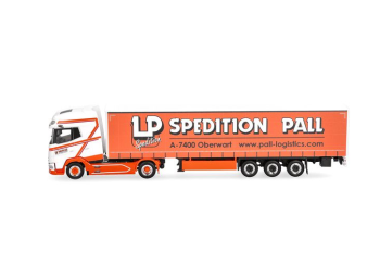 HER319126 - DAF XG 4x2 con remolque de 3 ejes LUDWIG PALL